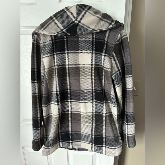 Valerie Bertinelli fleece shacket Size Large - Picture 3 of 8